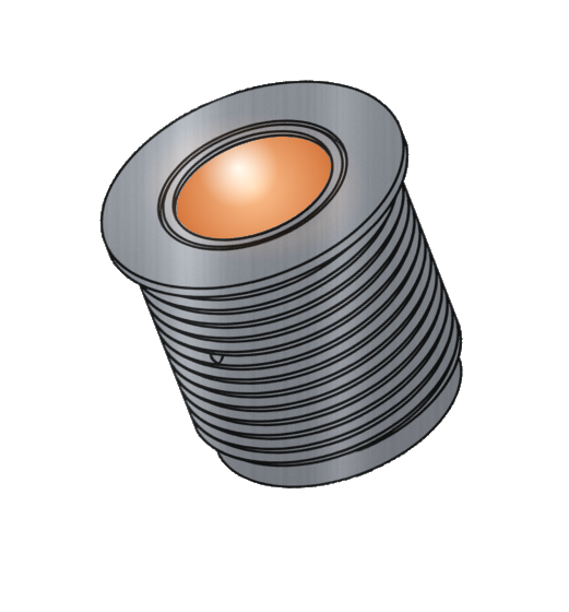 HABI Button configured with HABI brand orange light